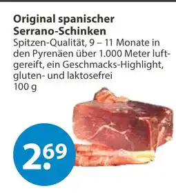 V Markt Serrano-schinken Angebot