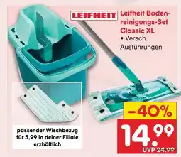 Netto Marken-Discount Leifheit bodenreinigungs-set classic xl Angebot