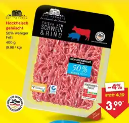 Netto Marken-Discount Gut ponholz hackfleisch gemischt Angebot