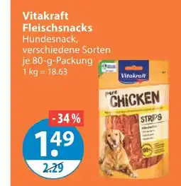 V Markt Vitakraft fleischsnacks Angebot