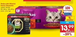 Netto Marken-Discount Sheba oder whiskas katzen nassfutter Angebot