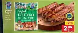 Netto Marken-Discount Wolf thüringer rostbratwurst Angebot