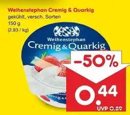 Netto Marken-Discount Weihenstephan cremig & quarkig Angebot