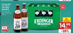 Netto Marken-Discount Erdinger brauhaus helles oder helles alkoholfrei Angebot