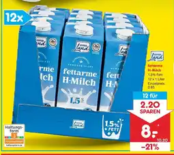 Netto Marken-Discount Gutes land fettarme h-milch Angebot