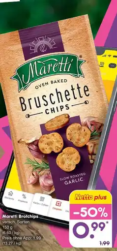 Netto Marken-Discount Maretti brotchips Angebot