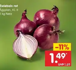 Netto Marken-Discount Zwiebeln rot Angebot