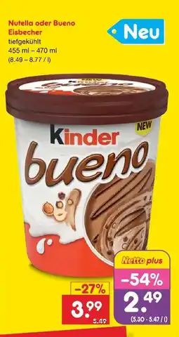 Netto Marken-Discount Nutella eisbecher Angebot