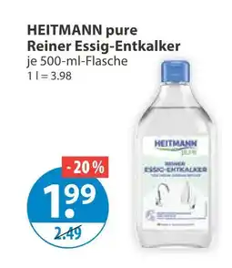 V Markt Heitmann pure reiner essig-entkalker Angebot