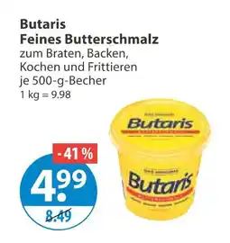 V Markt Butaris feines butterschmalz Angebot