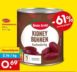 Netto Marken-Discount Beste ernte kidneybohnen Angebot