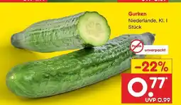 Netto Marken-Discount Gurken Angebot