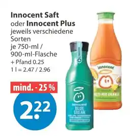 V Markt Innocent saft oder plus Angebot