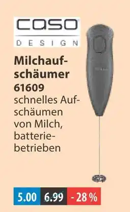 V Markt Caso design milchaufschäumer 61609 Angebot