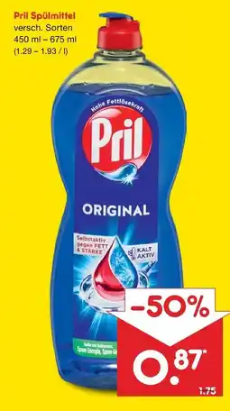 Netto Marken-Discount Pril spülmittel Angebot