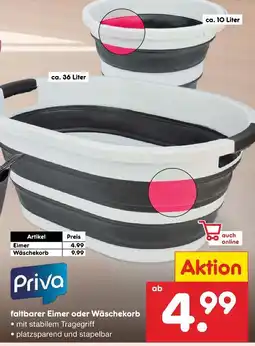 Netto Marken-Discount Priva eimer Angebot