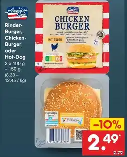 Netto Marken-Discount American style rinder-burger Angebot