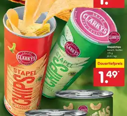 Netto Marken-Discount Clarkys stapelchips Angebot