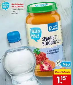 Netto Marken-Discount Hallo welt bio gläschen spaghetti bolognese Angebot