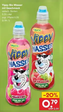 Netto Marken-Discount Rauch yippy bio wasser mit geschmack Angebot