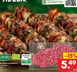 Netto Marken-Discount Biobio bio rinder hackfleisch Angebot