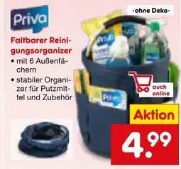 Netto Marken-Discount Privo faltbarer reinigungsorganizer Angebot