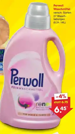 Netto Marken-Discount Perwoll waschmittel Angebot