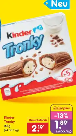 Netto Marken-Discount Kinder tronky Angebot