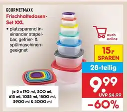 Netto Marken-Discount Gourmetmaxx frischhaltedosen-set xxl Angebot