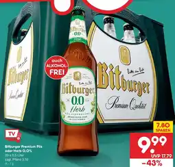 Netto Marken-Discount Bitburger premium pils Angebot