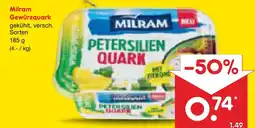Netto Marken-Discount Milram gewürzquark Angebot
