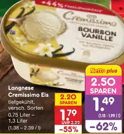 Netto Marken-Discount Langnese cremissimo eis Angebot