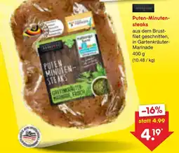 Netto Marken-Discount Puten-minutensteaks Angebot
