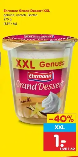 Netto Marken-Discount Ehrmann grand dessert xxl Angebot