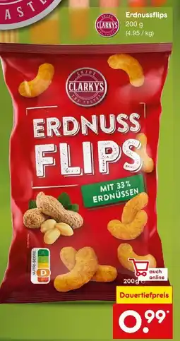 Netto Marken-Discount Clarkys erdnussflips Angebot