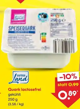 Netto Marken-Discount Gutes land quark lactosefrei Angebot