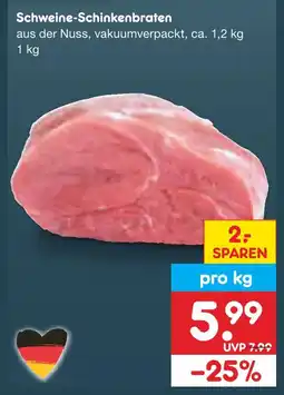 Netto Marken-Discount Schweine-schinkenbraten Angebot