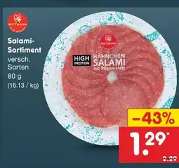 Netto Marken-Discount Salami-sortiment Angebot