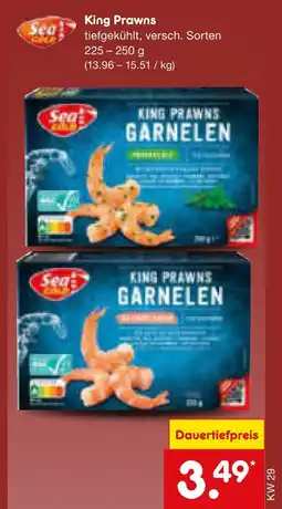 Netto Marken-Discount Sea gold king prawns Angebot