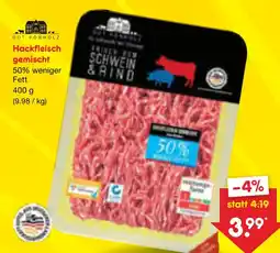 Netto Marken-Discount Gut ponholz hackfleisch gemischt Angebot