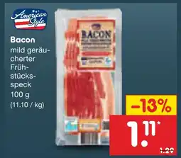 Netto Marken-Discount American style bacon Angebot