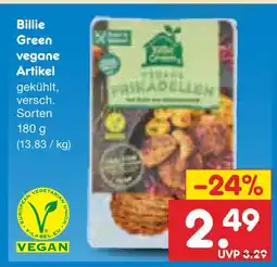Netto Marken-Discount Billie green vegane artikel Angebot