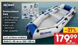 Netto Marken-Discount Home deluxe schlauchboot pike Angebot