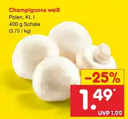 Netto Marken-Discount Champignons weiß Angebot