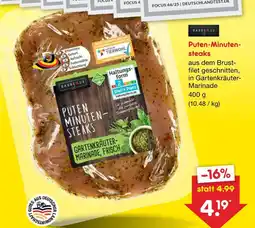 Netto Marken-Discount Barbeque puten-minuten-steaks Angebot