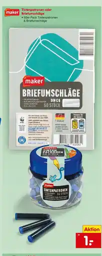 Netto Marken-Discount Maker tintenpatronen Angebot