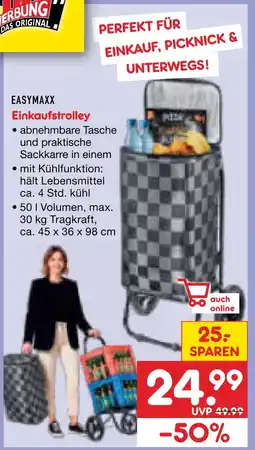 Netto Marken-Discount Easymaxx einkaufstrolley Angebot