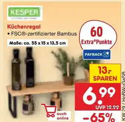 Netto Marken-Discount Kesper küchenregal Angebot