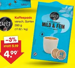 Netto Marken-Discount Cafèt kaffeepads Angebot