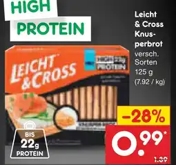 Netto Marken-Discount Leicht & cross knusperbrot Angebot